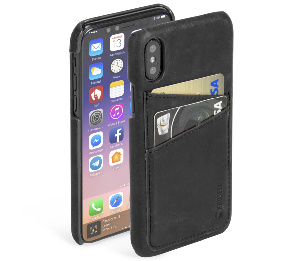 KRUSELL Sunne do iPhone X (czarne) - 1388079 - zdjęcie 2